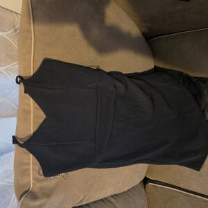 Almost Famous Black Mini Dress